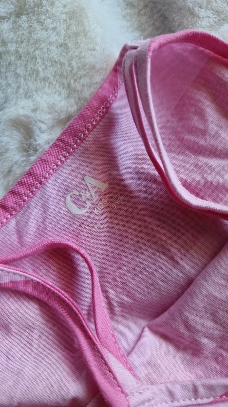Roze gestreepte jurk C&A Kids - 10 jaar - Zeer goede staat – photo 5